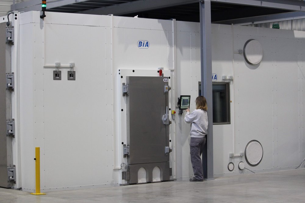 Environne'Tech invests in a climate chamber for large volumes and extreme temperatures.